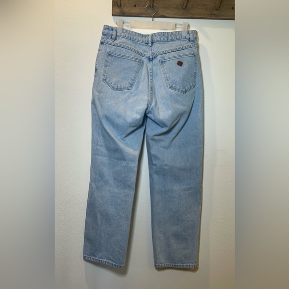 Abrand Blue Straight Leg Jeans with Classic Denim Style size 30 - Picture 3 of 3